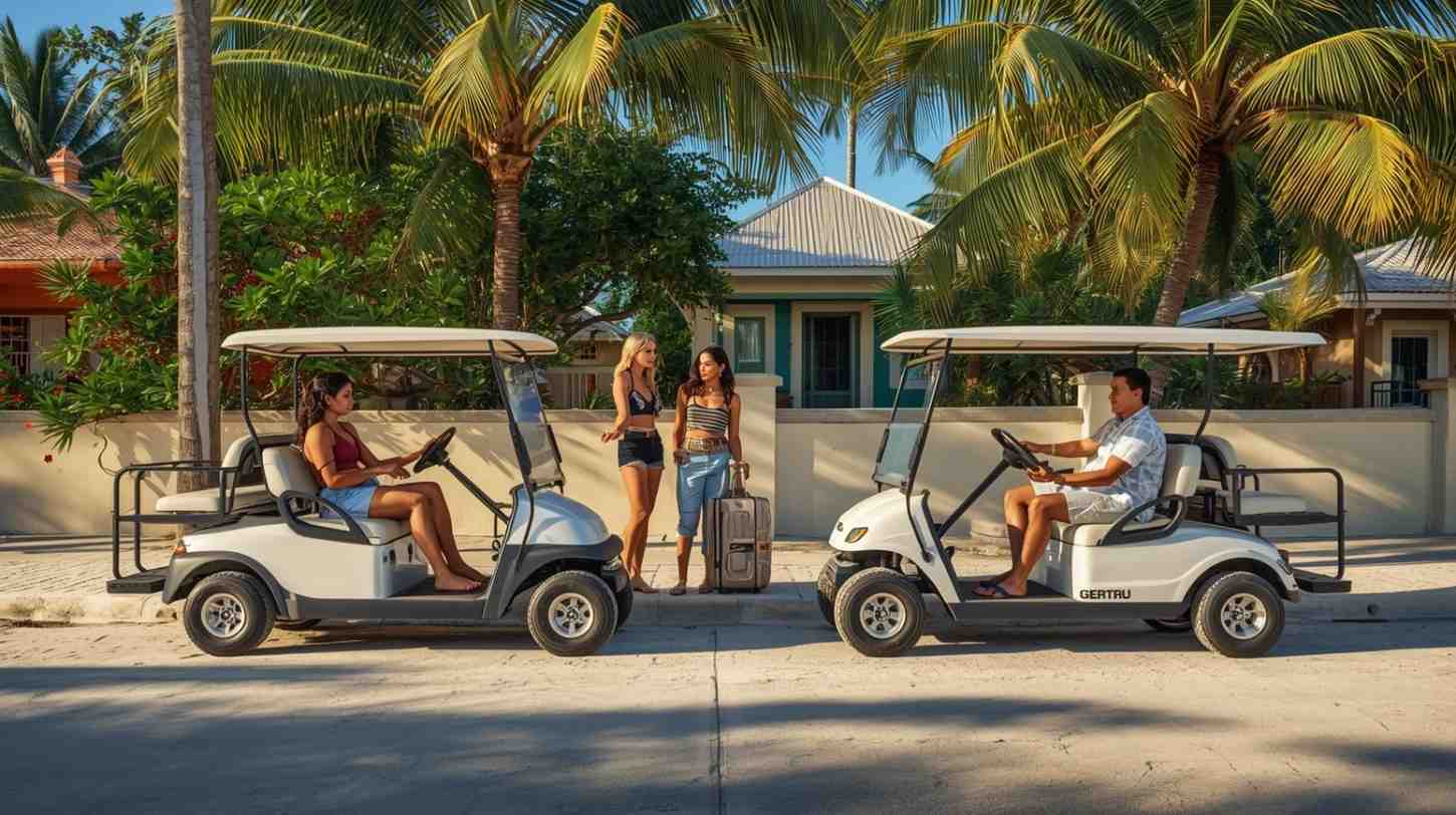 4 Seater vs 6 Seater Golf Cart Which One Should You Rent in Belize