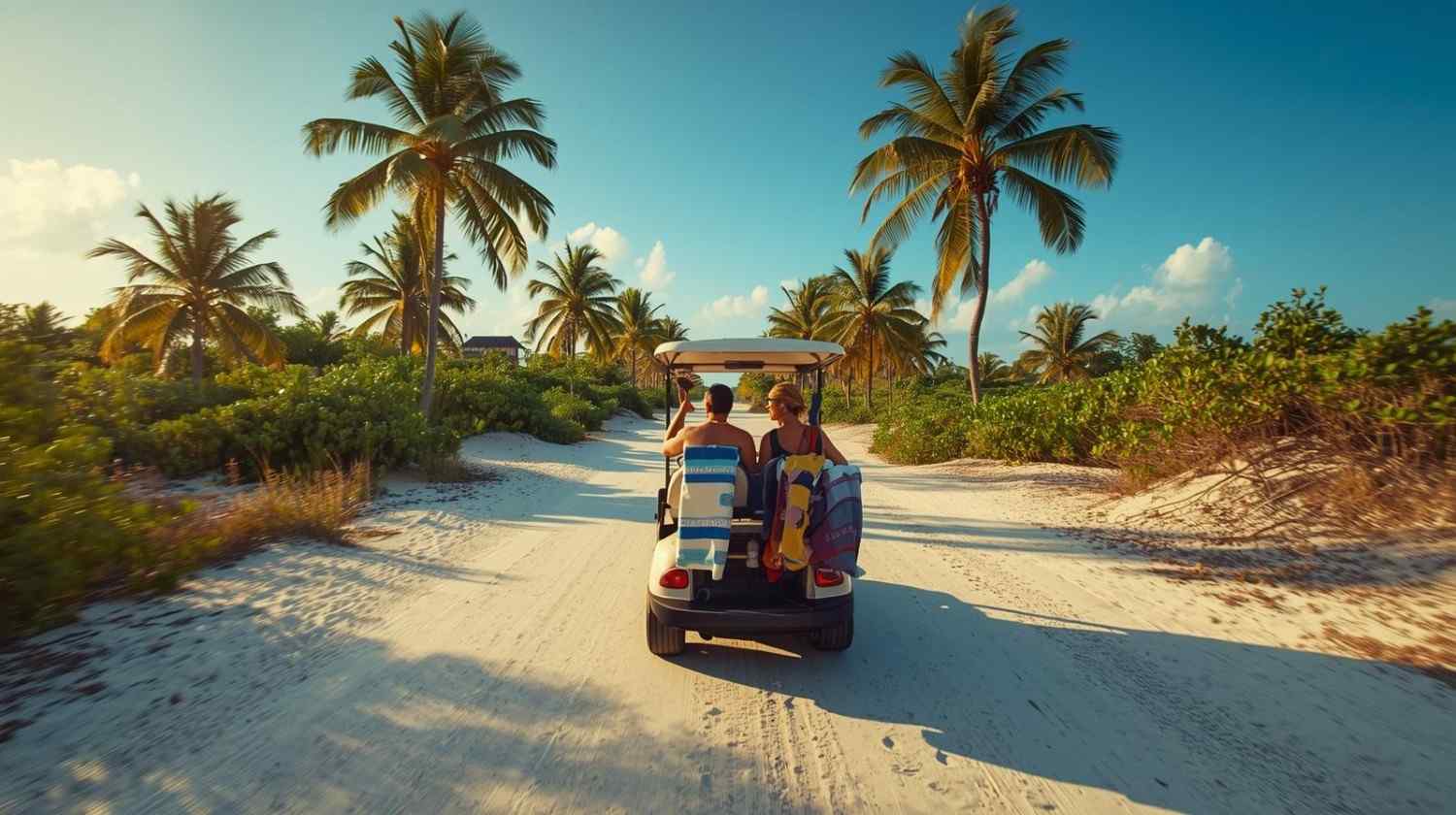Can You Drive a Golf Cart to Secret Beach? What Visitors Should Know