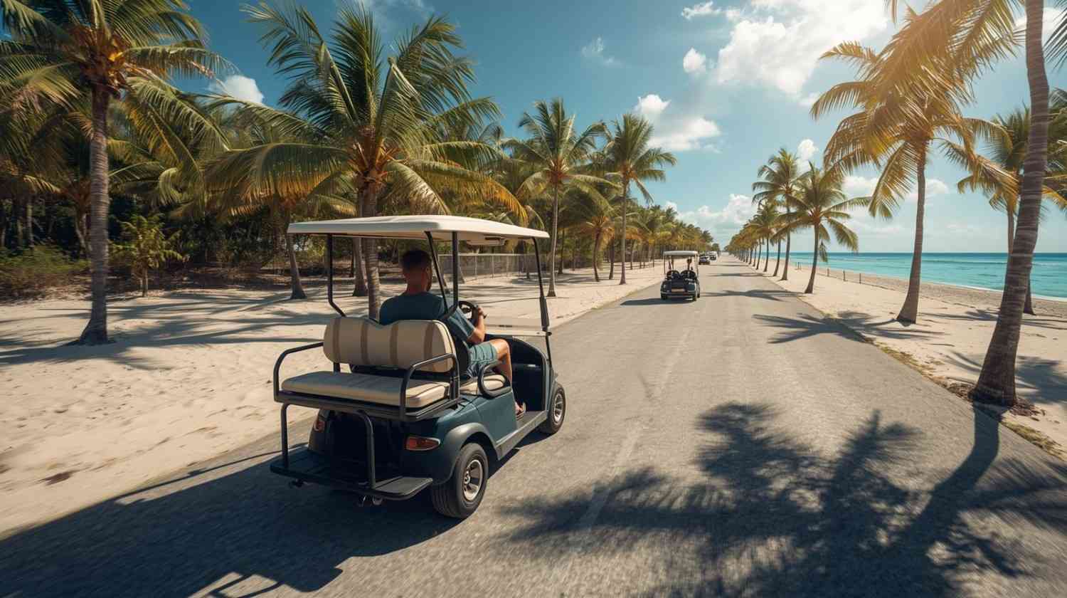 What to Know Before Driving a Golf Cart on Ambergris Caye