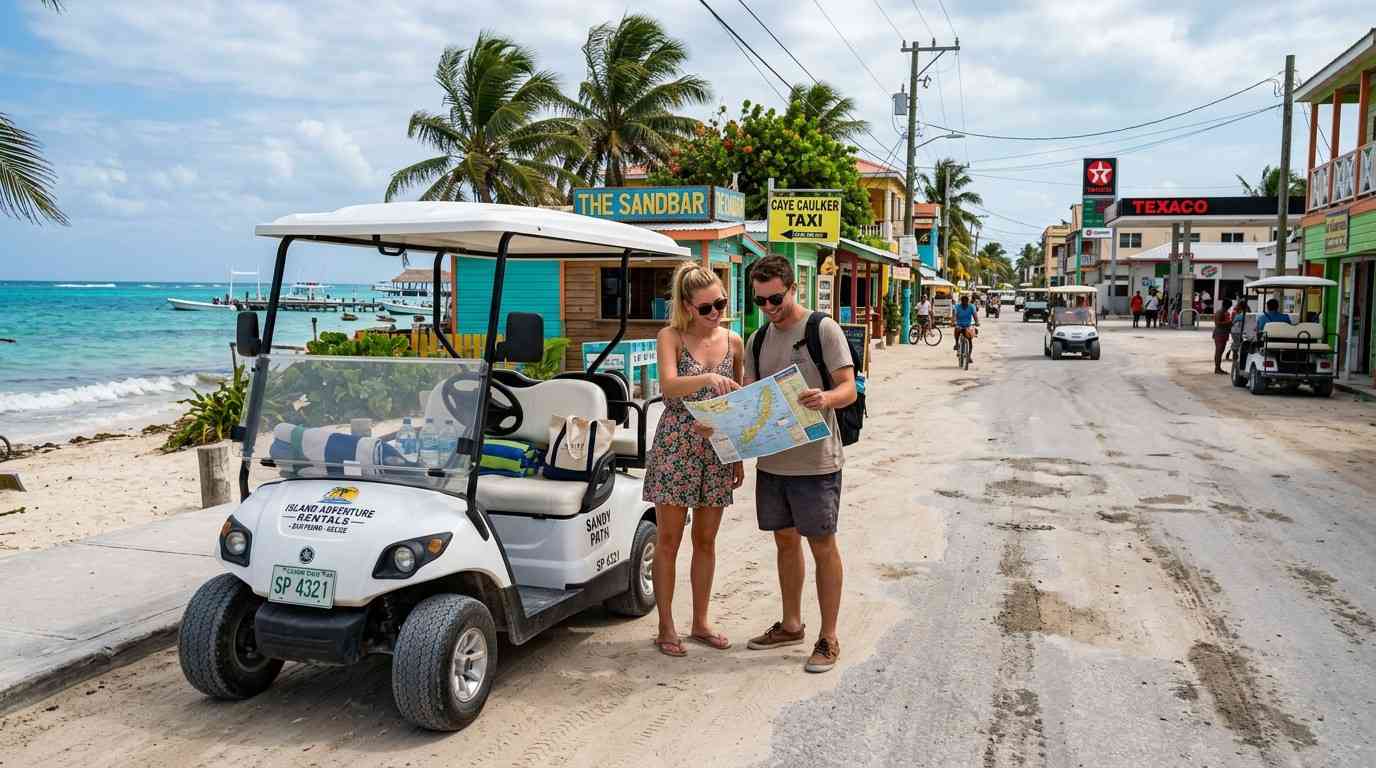 Fuel Parking and Route Tips for Driving Around Ambergris Caye