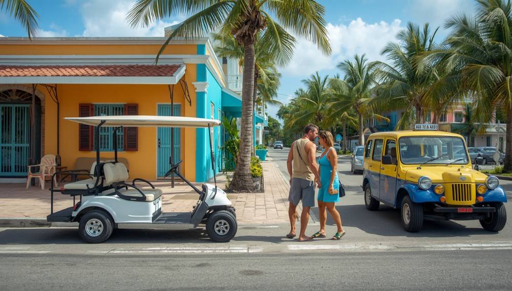 Is a Golf Cart Better Than Taxis in San Pedro
